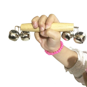 FQ marca personalizado criança educacional de pelúcia de madeira do bebê brinquedos chocalho